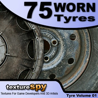 Wheel, 75 Worn Tyres And Wheels Volume 1