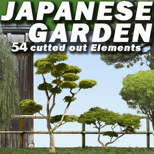 Japanese Trees and Plants Collection  ---- High Resolution