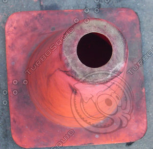 Orange Cone top view