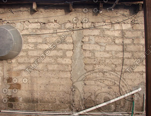 Mexican Home Brick Wall