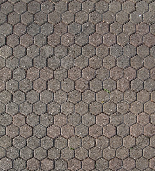 Texture JPEG brick hexagon