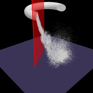 chalk powder