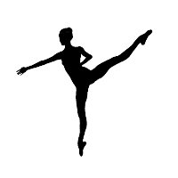 Flash Animation Dance: Ballet Dance 01 (Woman with Updo) black