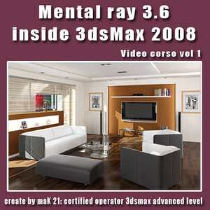 Video Workshop Mental ray 3.6 vol.1 English
