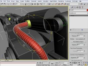 Understanding 3ds Max springs and hoses