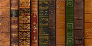 Antique Book Spines