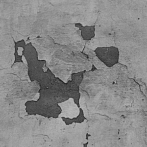 peeling wall