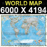 World map collection.