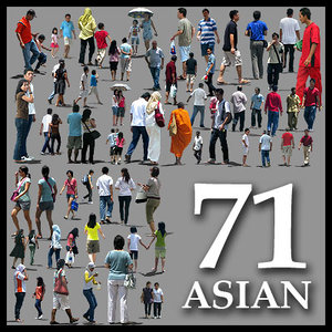 71 Asian Figure