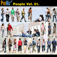 3dRender Pro-Viz People Vol. 01