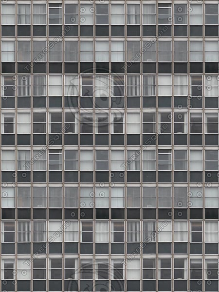 In Vertical Building Facade Texture