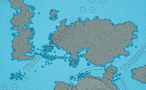 George RR Martin World Map