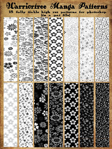 manga background patterns.pat