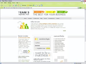 team three template pro