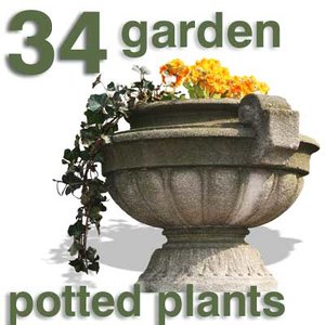 Cut Out - 34 garden plants