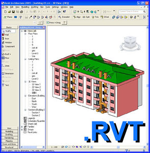 3d model revit house