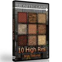 10 High Res Brick Textures