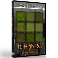10 High Res Grass Textures