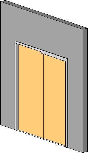 Building Revit Family Doors (double egress)