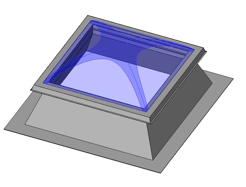 Building Revit Family skylight window dome