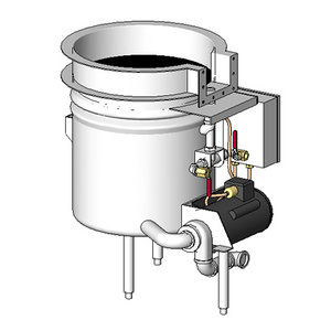 Salvajor Food Waste Trough Collector S419