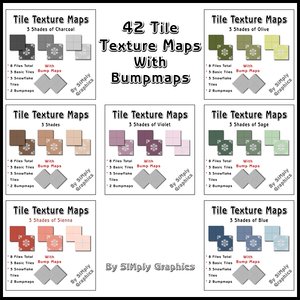 Tile Collection - 7 Combined Sets