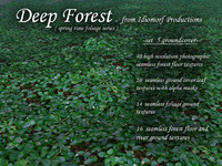 Idiomorf Deep Forest set 5 Groundcover