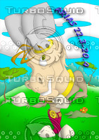 horoscope cartoon character  - aries