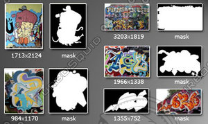 5 Graffiti collection pack1