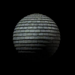 Slate roof tiles