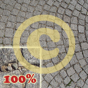 gravel cobble pavement