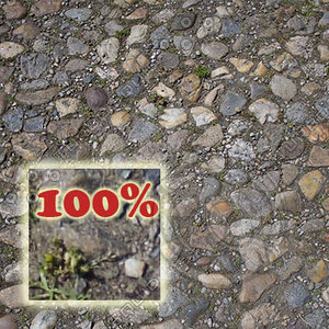 gravel pavement