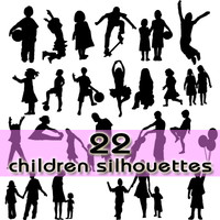 Children Silhouettes