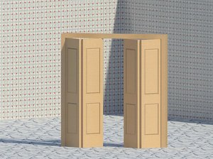 Four Panel Bifold Opens For Renderings