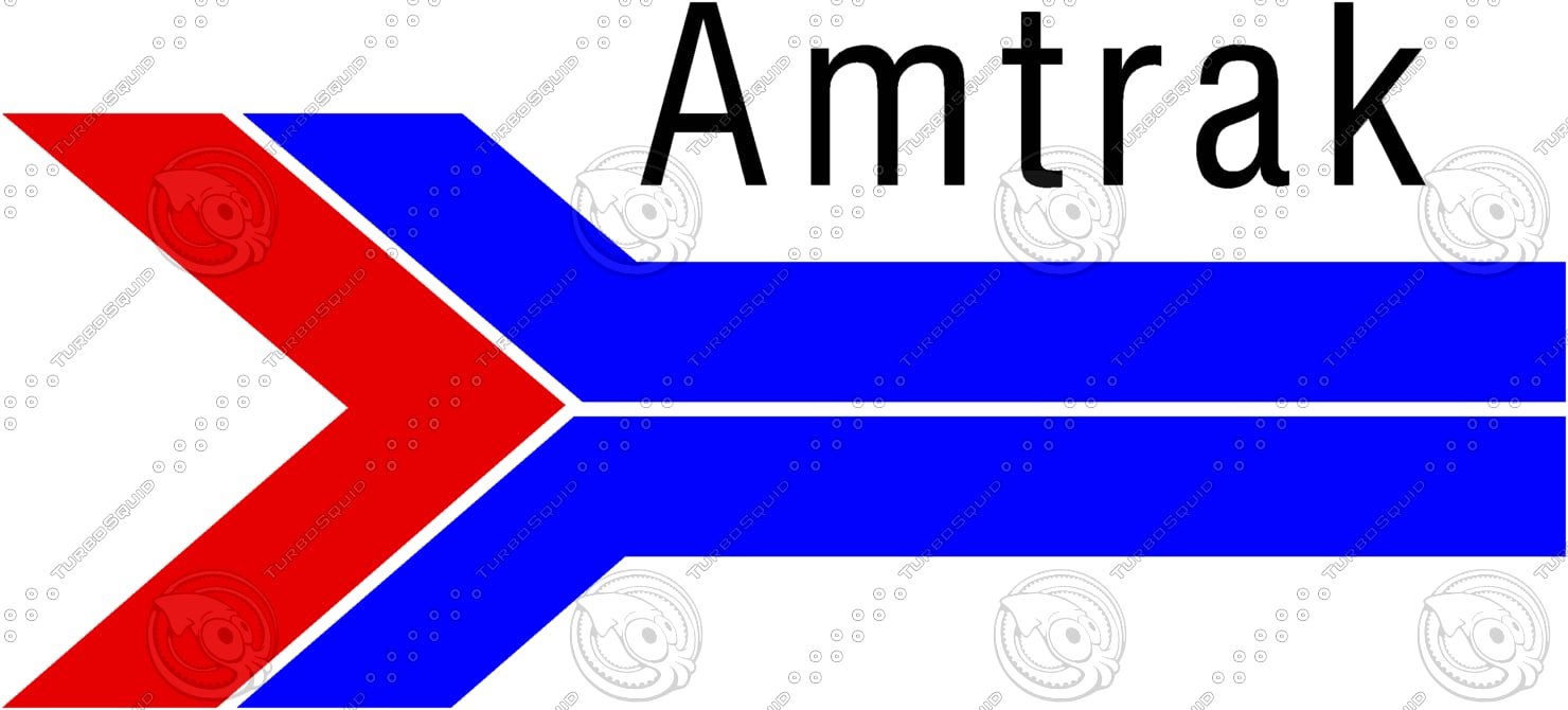 Texture GIF Amtrak Sign Train