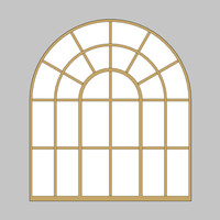Decorative Arch Window