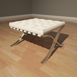 Mies Van der Rohe Barcelona Stool