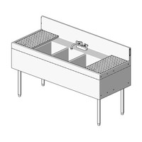 Glas Tender TSB-60-S Three Compartment Sink