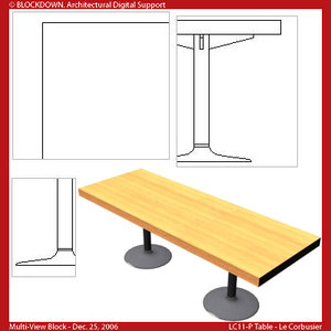 LC11-P Table Multi-View Block