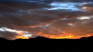 Orange Sky Timelapse