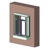 QuickServ PW-3B Manual Drive Thru Window