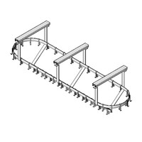 Universal Stainless Ceiling Mount Pot Rack PR-C-96-S