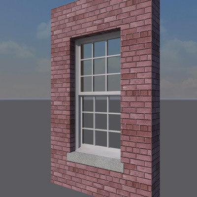 Building Revit Family double hung wondow