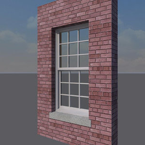 Double Hung Window, Single