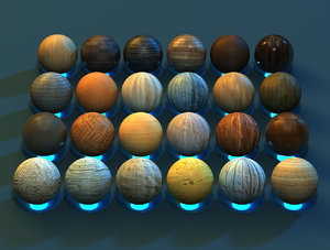 High Quality Cinema 4d Wood Materials Pack
