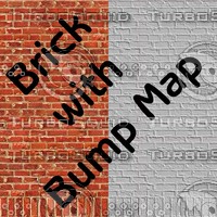 Red Brick with Bumpmap