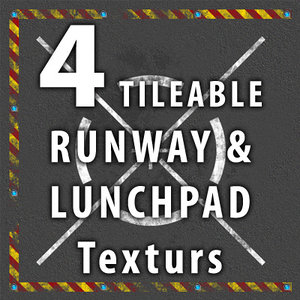 4 Launch Pad Runway Tileable