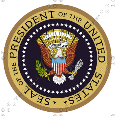 us presidential seal vector
