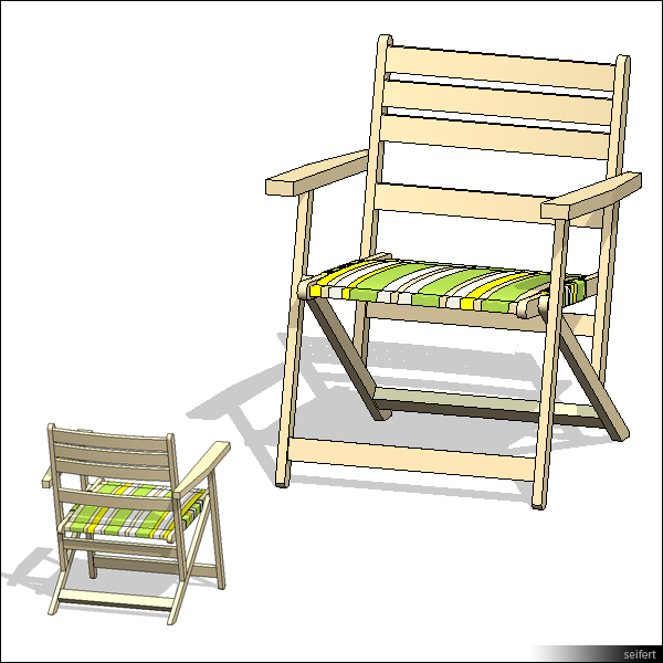Building Revit Family Chair Summer Beach