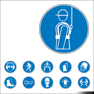 2D Symbol Mandatory Signs 00940se